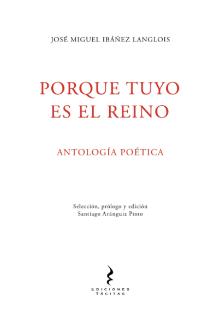 portada_porque_tuyo_es_el_reino_jm_ibañez